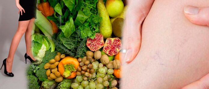 Diet for varicose veins